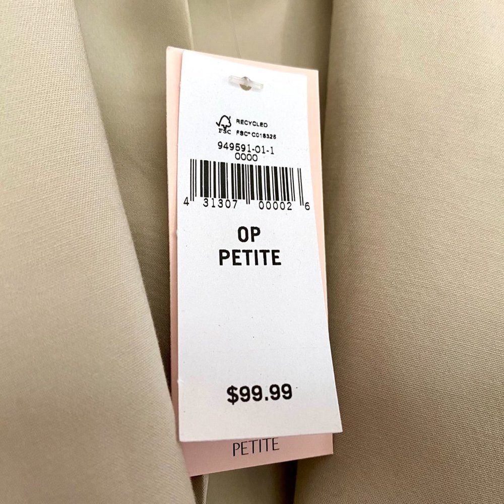 NWT ~ Banana Republic Blazer ~ Size 0P - Picture 10 of 11